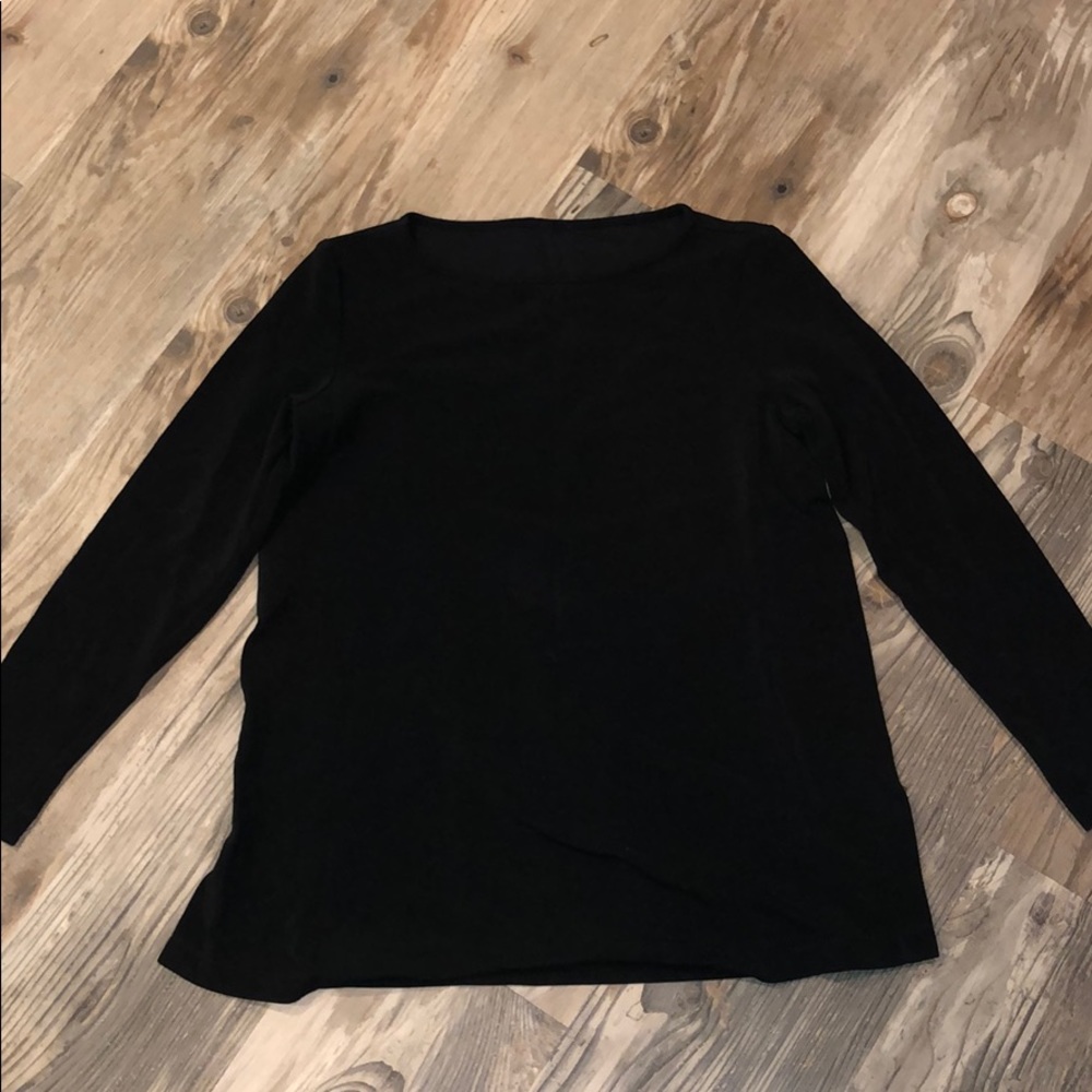 maternity black long sleeve